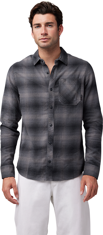 Survivalist Stretch Flannel - Black