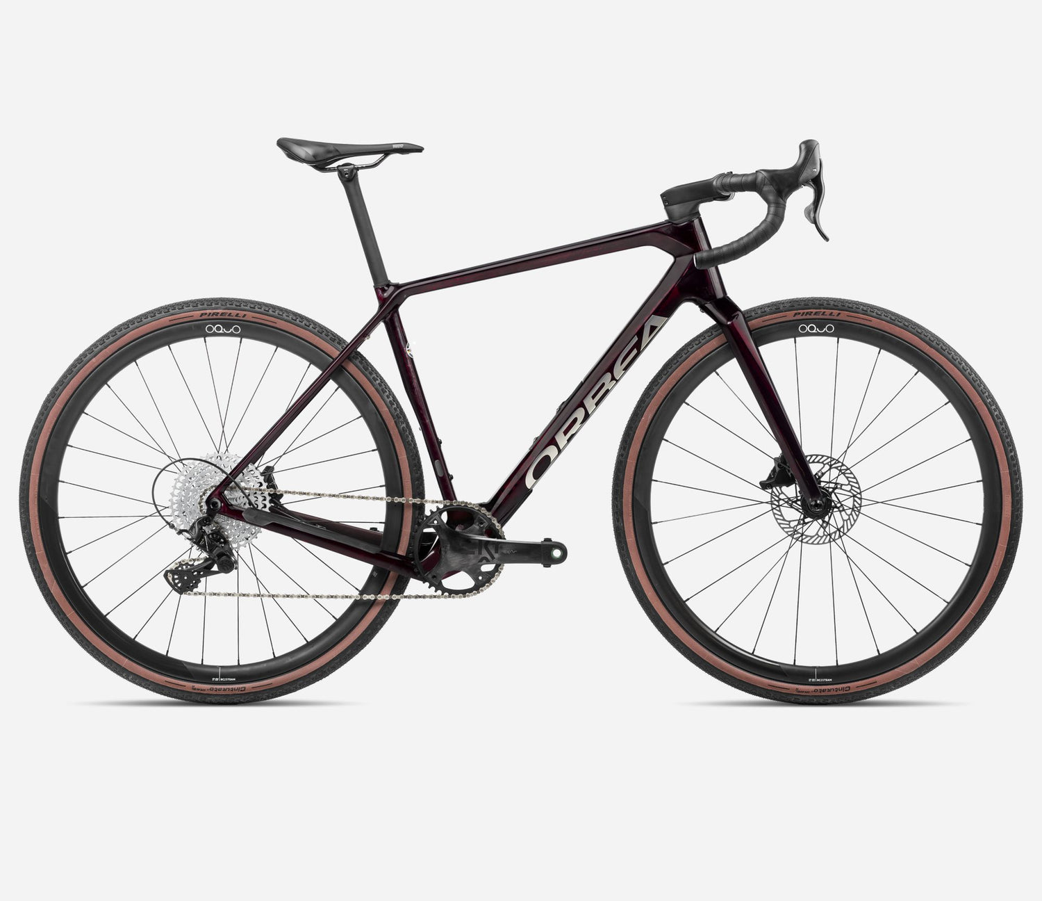 TERRA M22TEAM 1X - Wine Red Carbon View