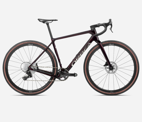 TERRA M22TEAM 1X - Wine Red Carbon View