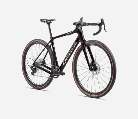 TERRA M41eTEAM 1X - Wine Red Carbon View