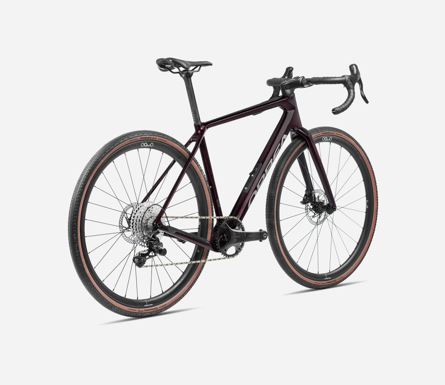TERRA M41eTEAM 1X - Wine Red Carbon View