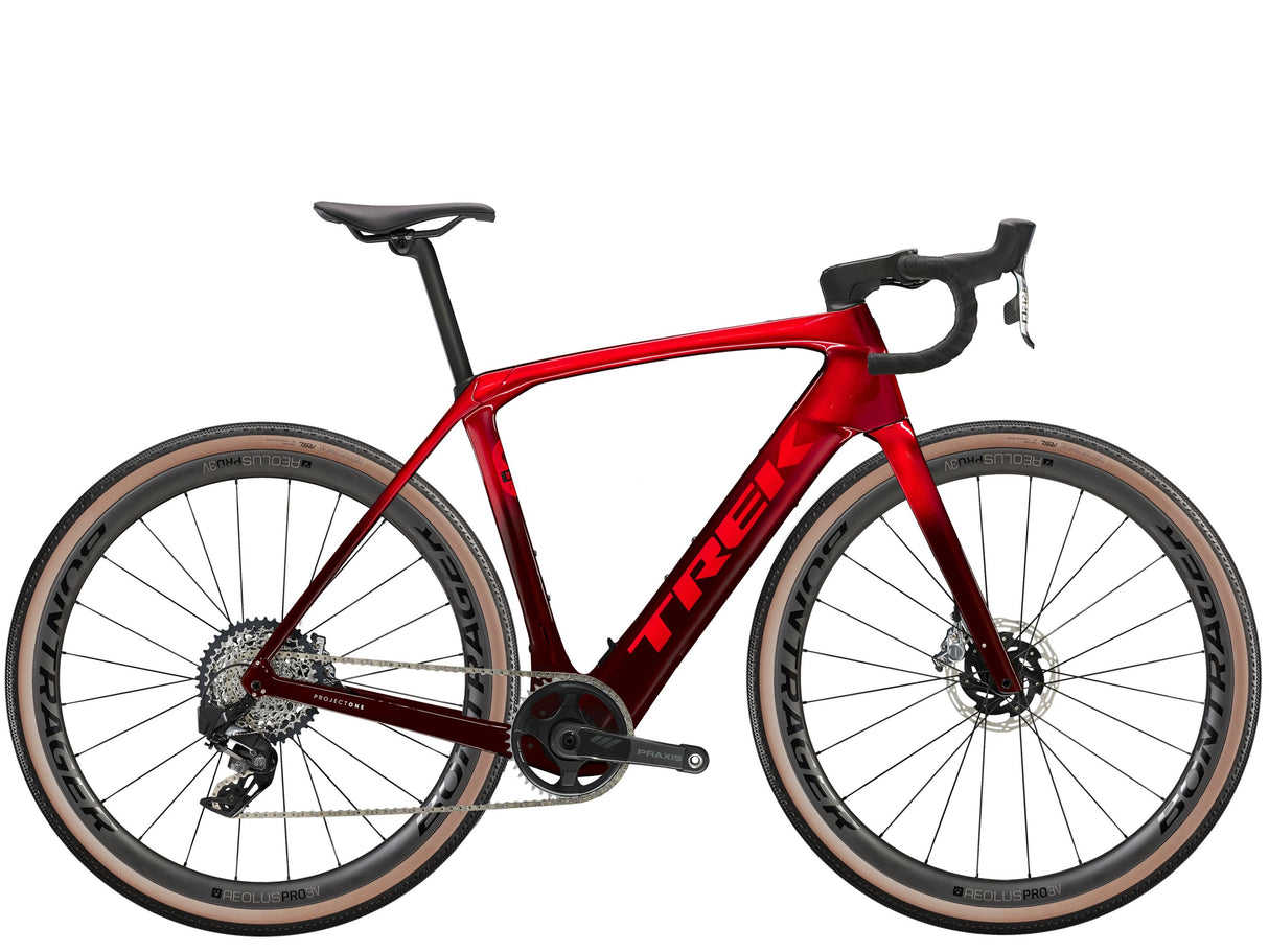 Domane+ SLR 8 AXS - Carbon Red Smoke 360Wh