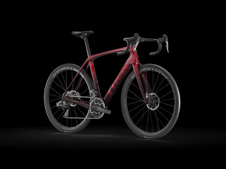 Domane SLR 9 AXS Gen 4 - Metallic Red Smoke to Red Carbon Smoke