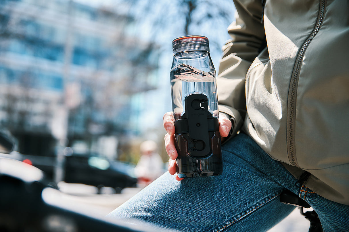 TWIST SET + bottle 700 life - clear black