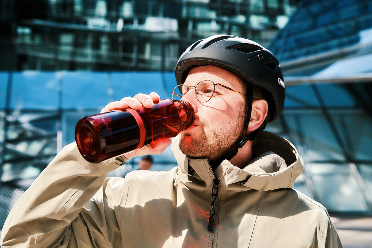 TWIST SET + bottle 700 life - clear dark red