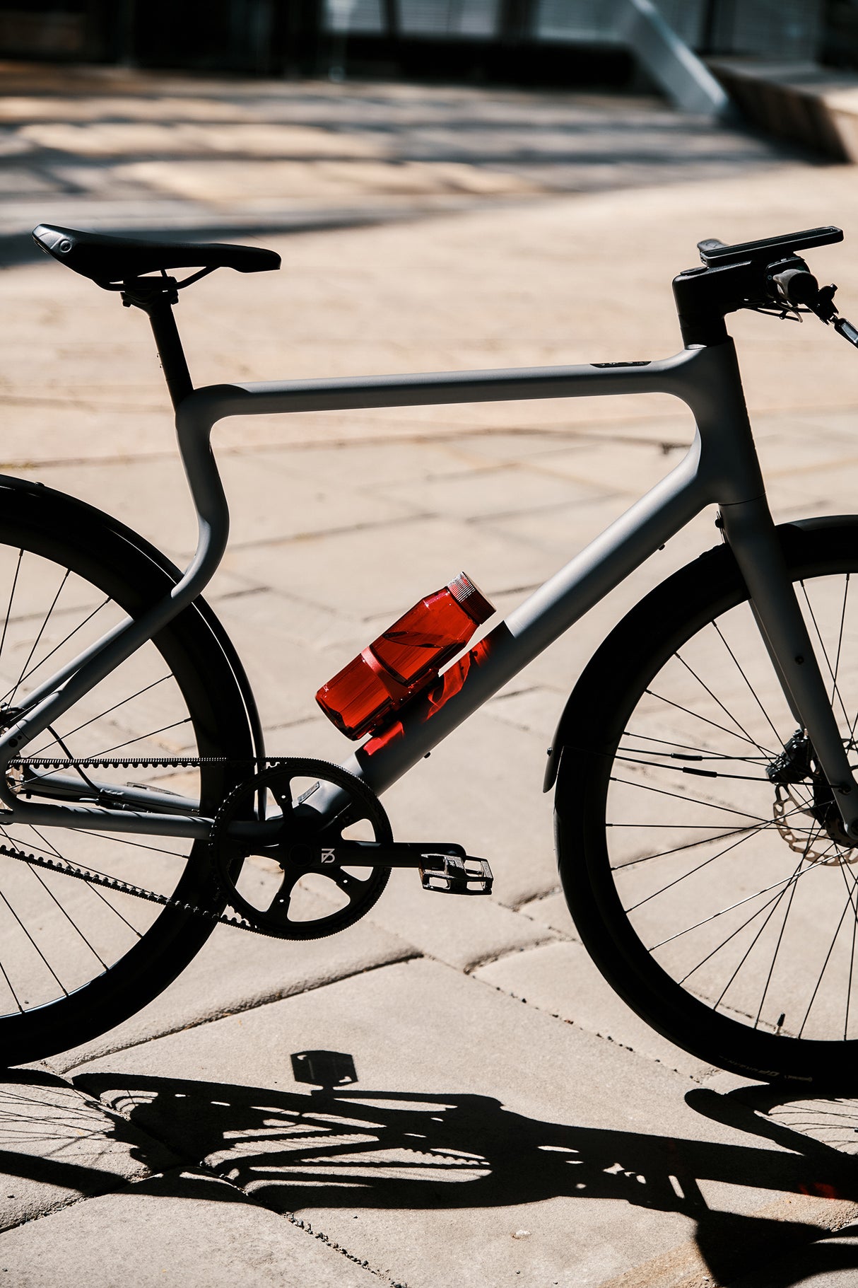 TWIST SET + bottle 700 life - clear dark red