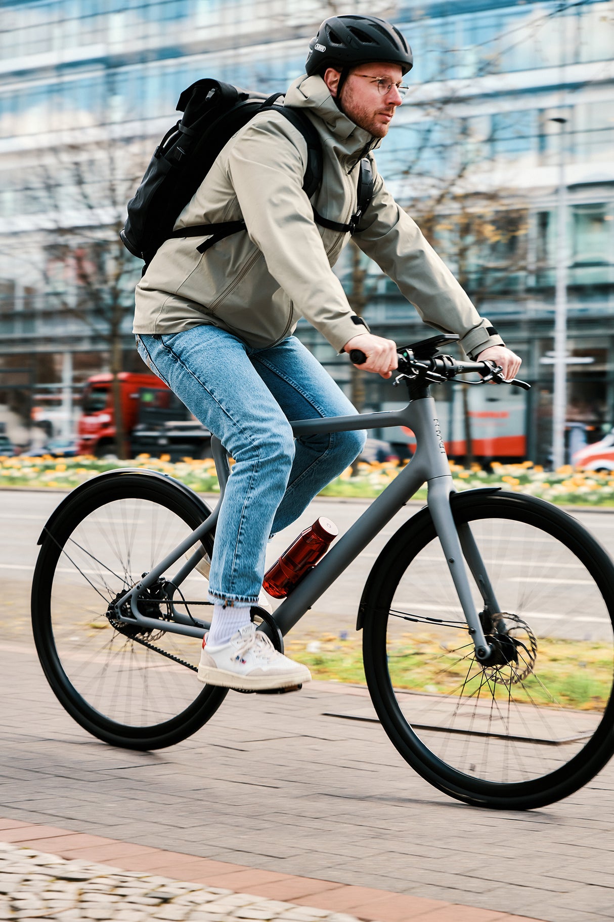 TWIST SET + bottle 700 life - clear dark red