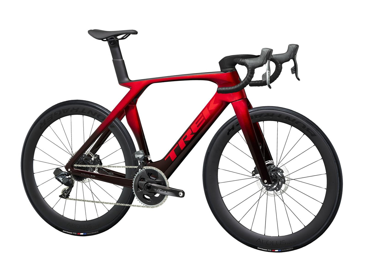 Madone SLR 7 eTap Gen 7 Metallic Red Smoke to Red Carbon Smoke