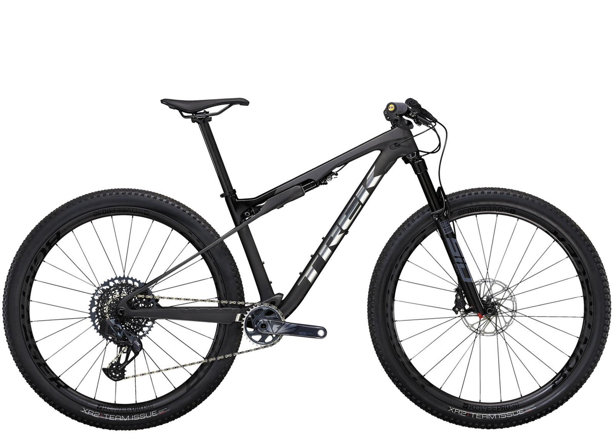Supercaliber 9.8 GX AXS Matte Raw Carbon/Gloss Trek Black