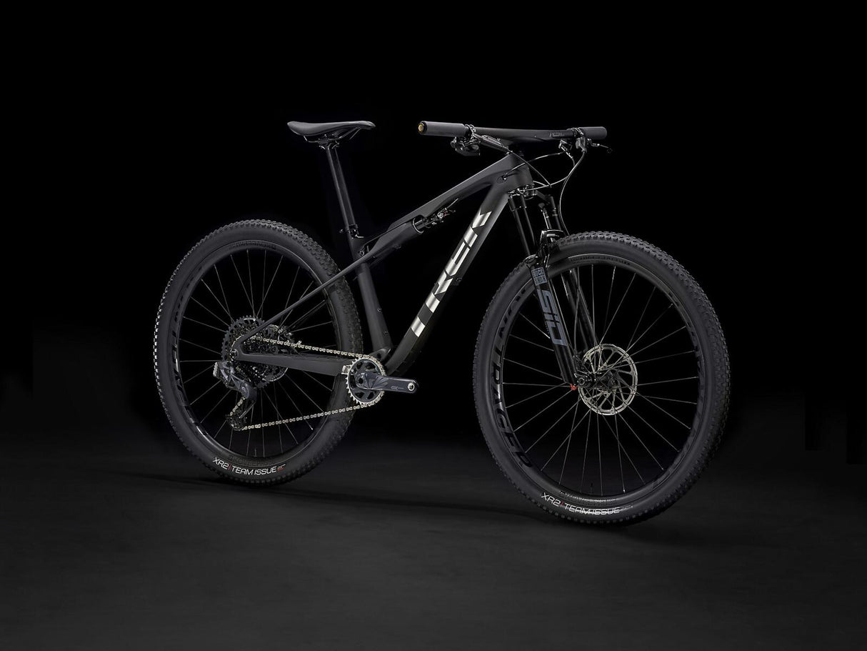 Supercaliber 9.8 GX AXS Matte Raw Carbon/Gloss Trek Black