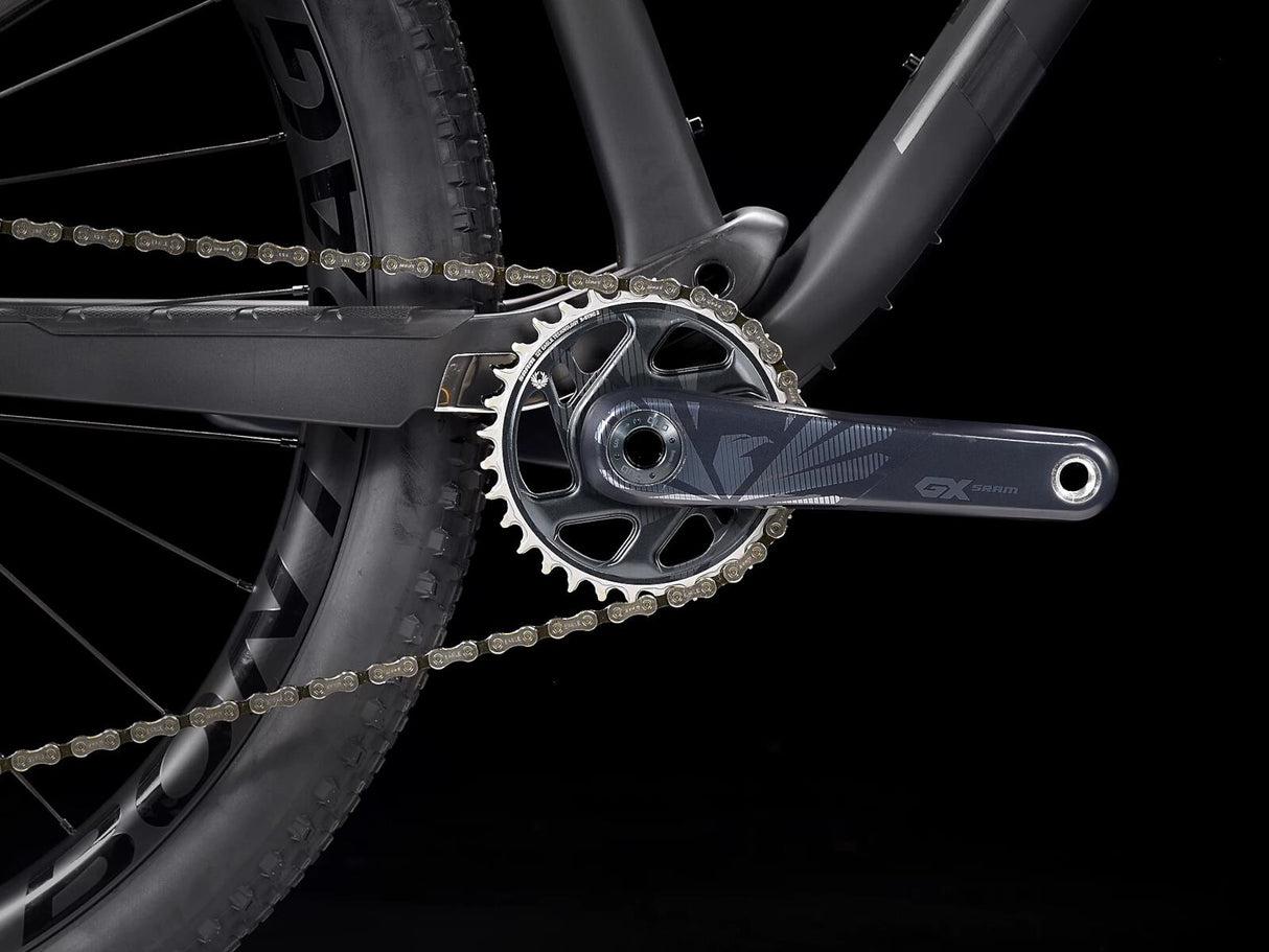 Supercaliber 9.8 GX AXS Matte Raw Carbon/Gloss Trek Black