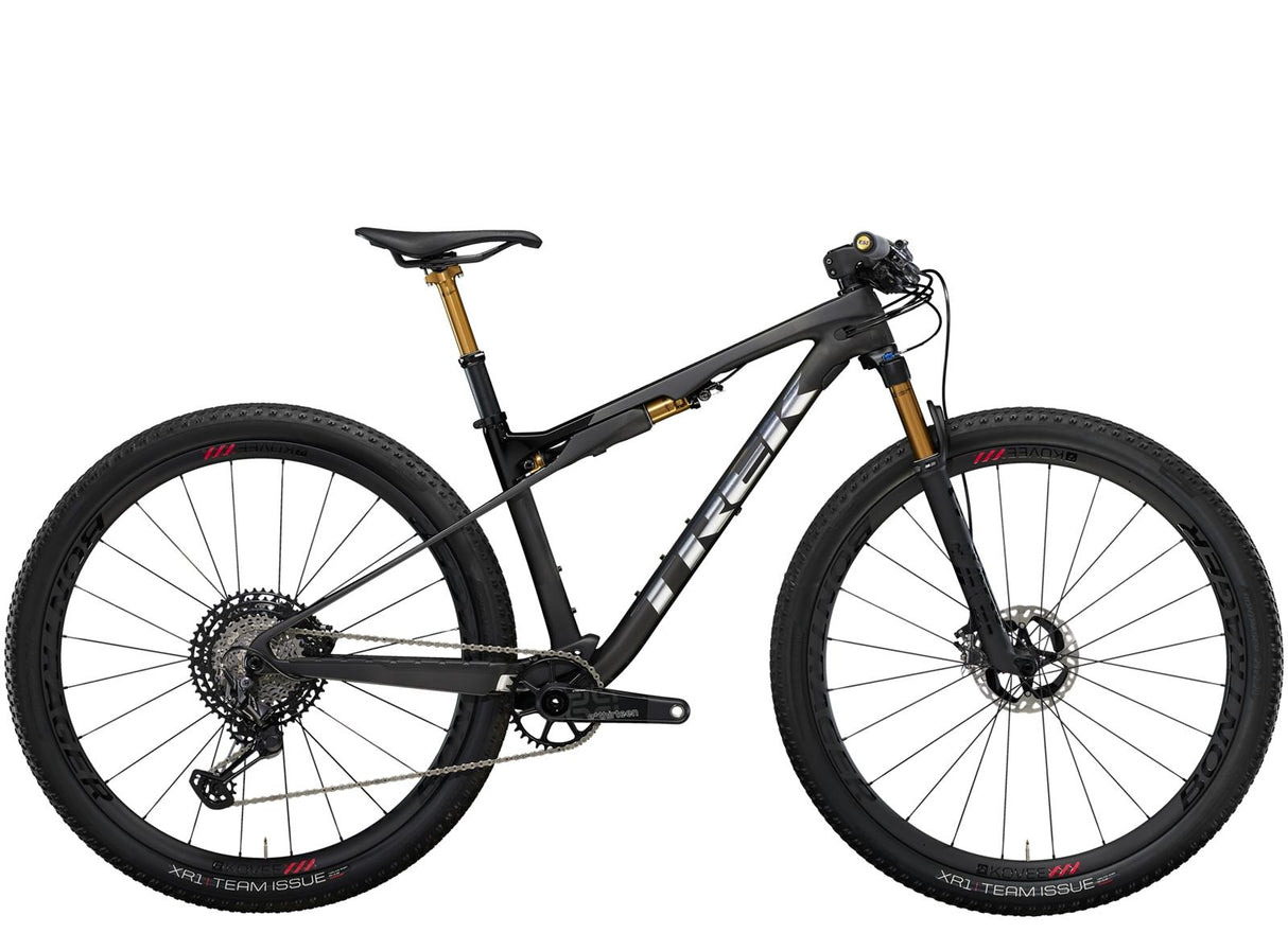 Supercaliber 9.9 XTR Matte Raw Carbon/Gloss Trek Black