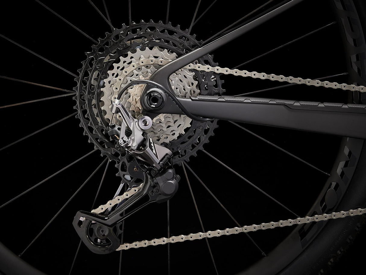 Supercaliber 9.9 XTR Matte Raw Carbon/Gloss Trek Black