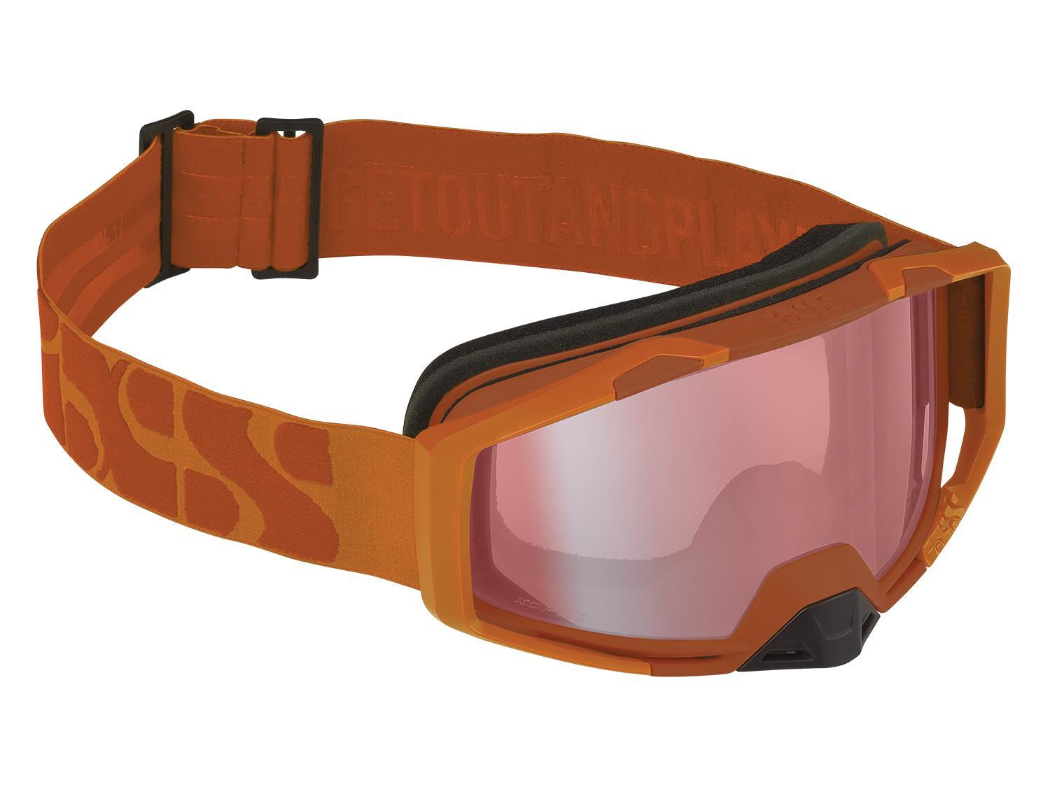 Trigger Goggle Mirror - Burnt Orange/Mirror Soft Pink