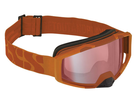 Trigger Goggle Mirror - Burnt Orange/Mirror Soft Pink