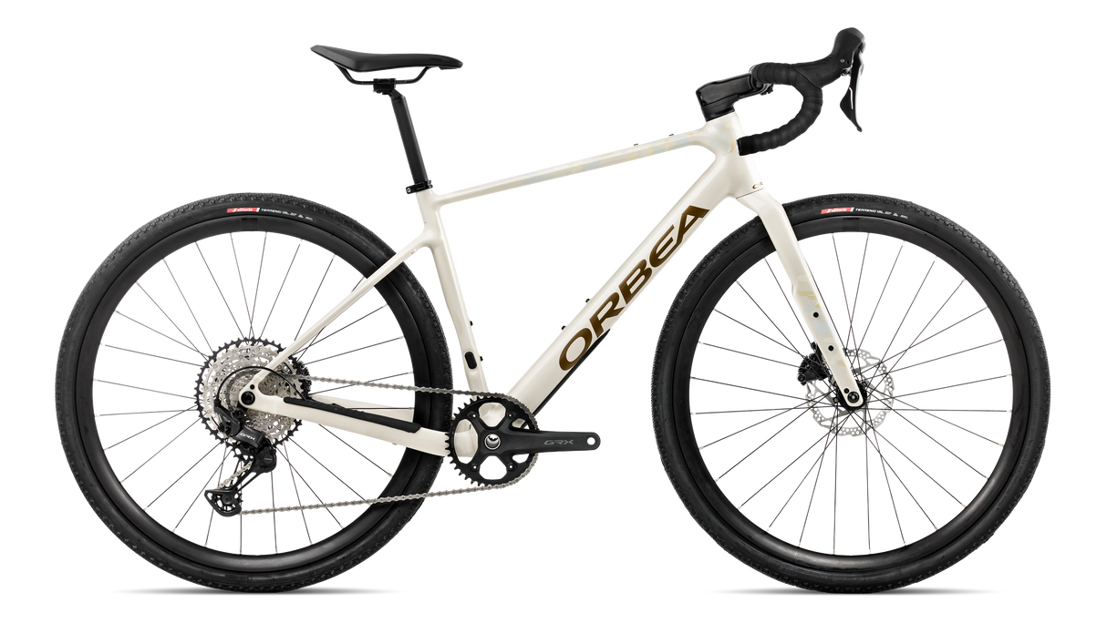 Terra H30 1X - Ivory White/Metallic Olive Green (Gloss)