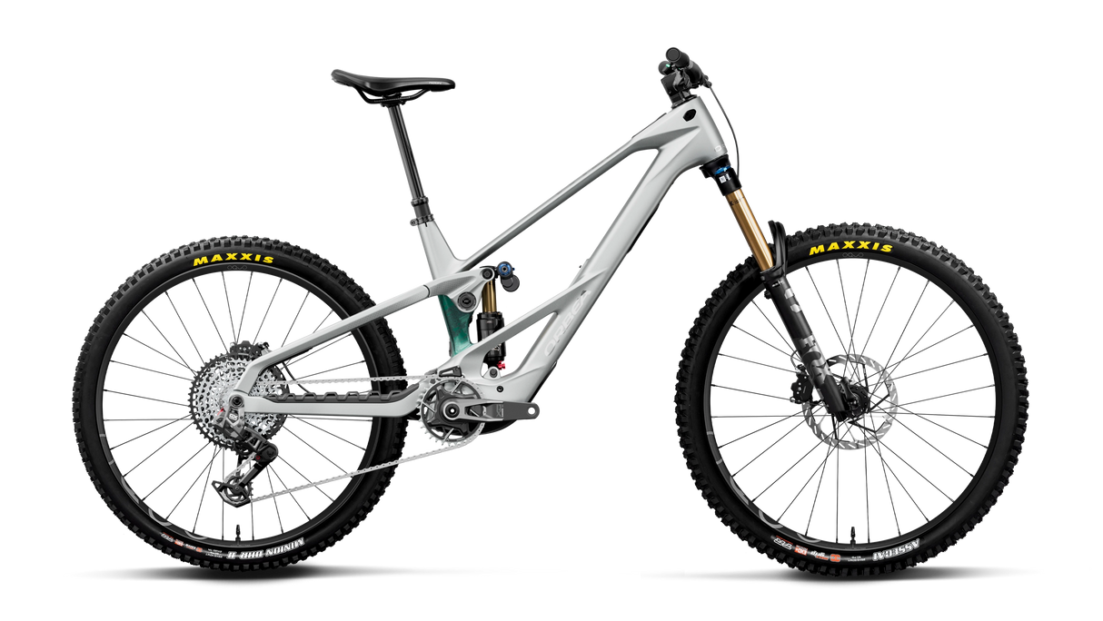 Wild LT M-Team RS Mullet - Smooth Silver (Matt)/Escape Green Carbon View (Gloss)