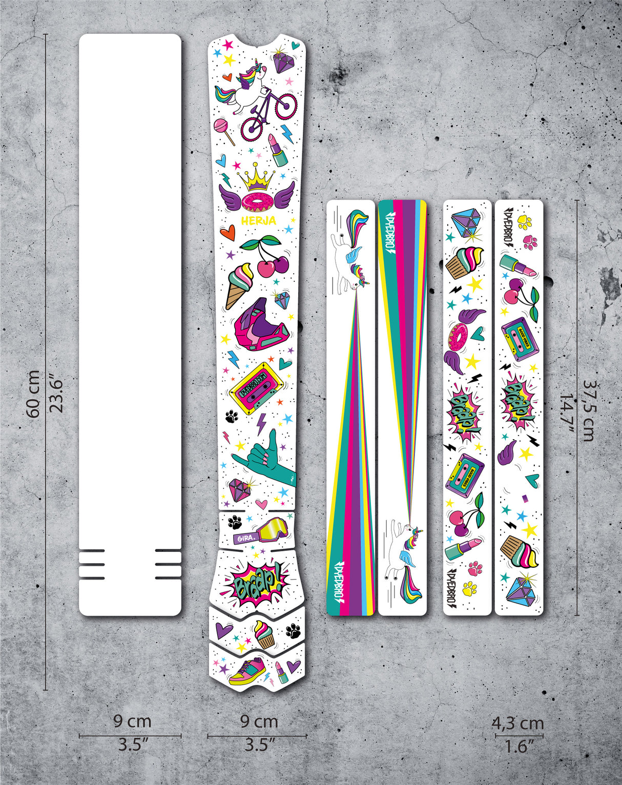 Rahmenschutz Kit - Unicorn