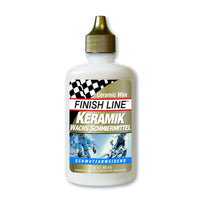 Ceramic wax lubricant
