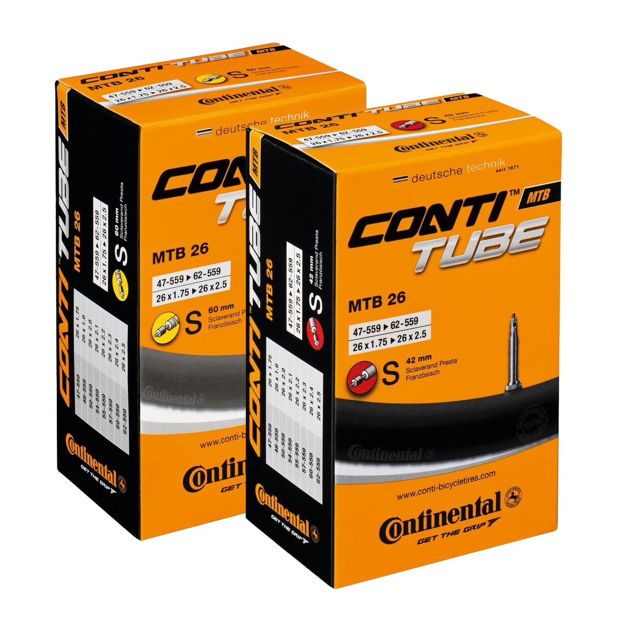 Mountainbike 26 Zoll Schlauch Regular - Sclaverand