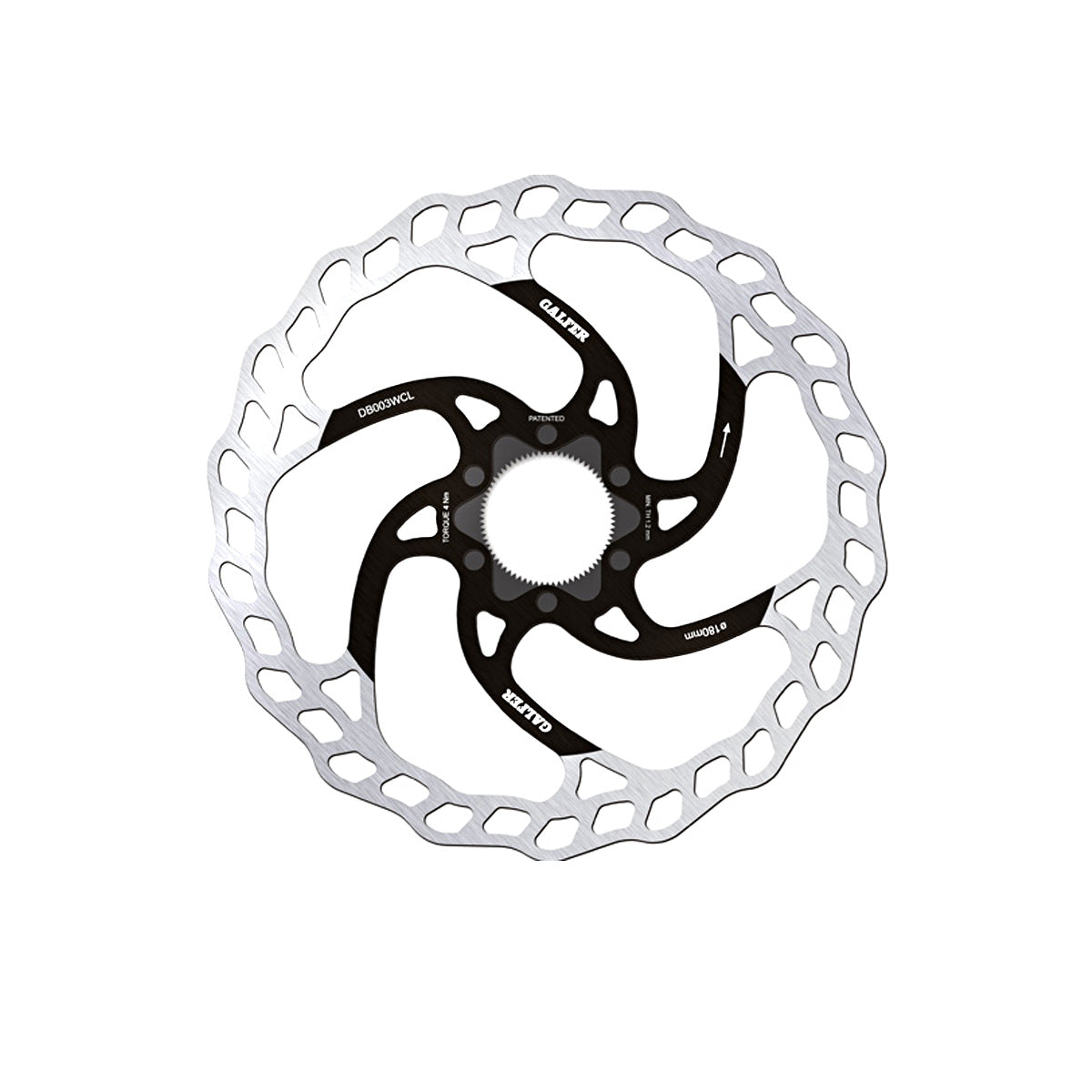 Wave Fixed MTB Centerlock Bremsscheibe 1,8 mm