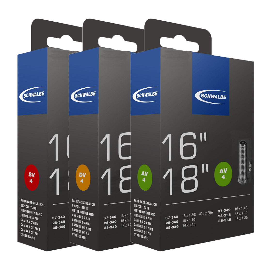 Nr. 4 Schlauch 16/18 Zoll