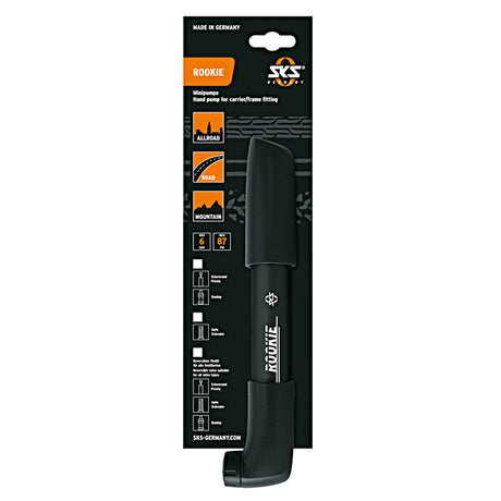 Rookie Minipumpe - schwarz