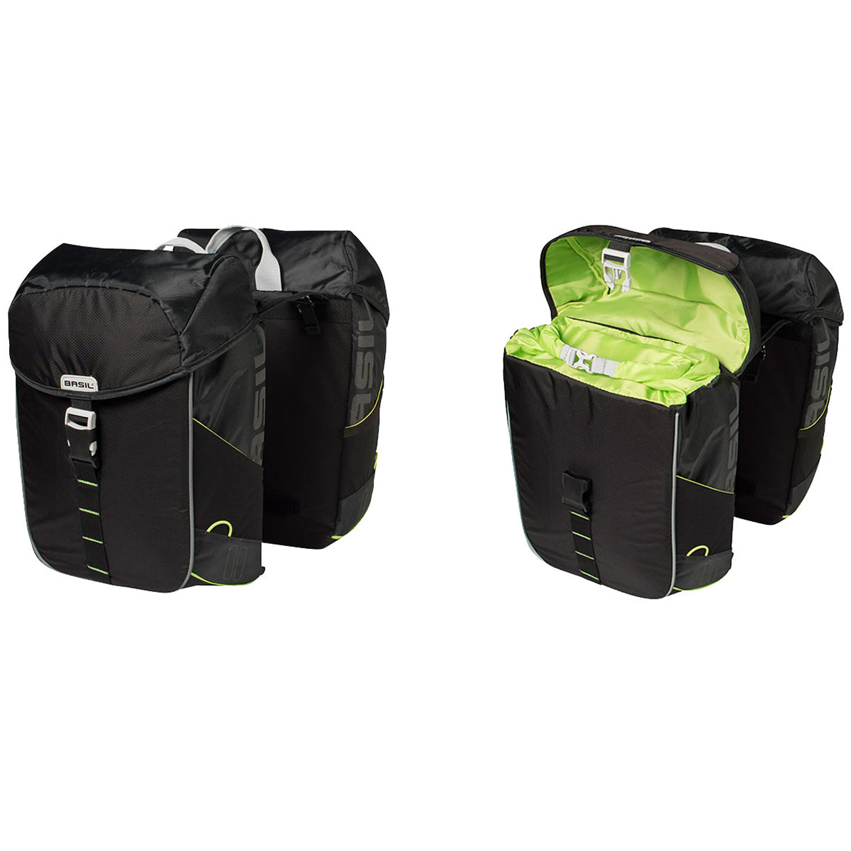 Doppeltasche Miles schwarz- 32 Liter