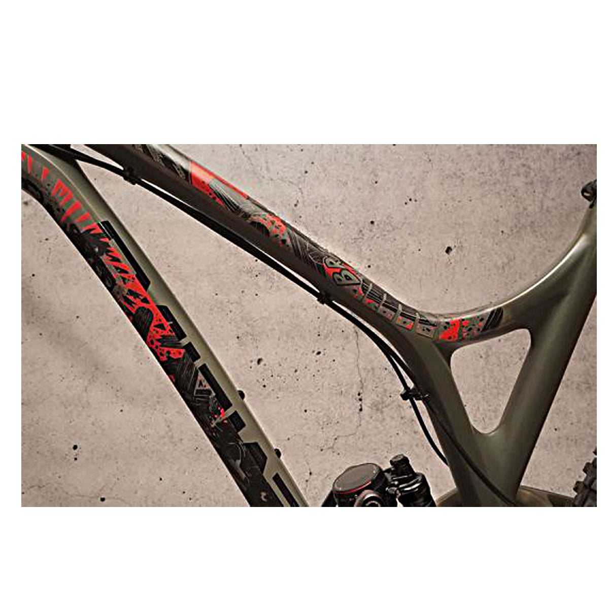 Rahmenschutz Kit - Chainsaw Black / Red