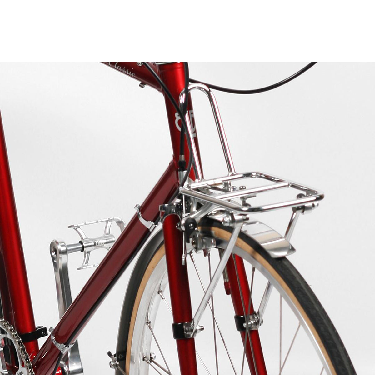 Frontgepäckträger - Silber