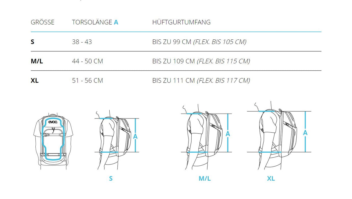 FR Enduro Blackline 16l Protektor-Rucksack - schwarz