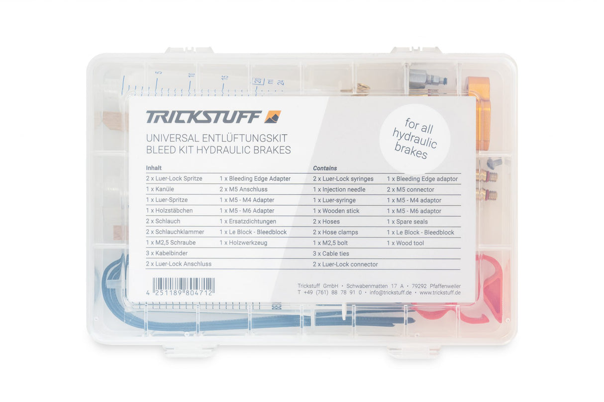 Universal Entlüftungskit Bleed Kit für alle Bremsen