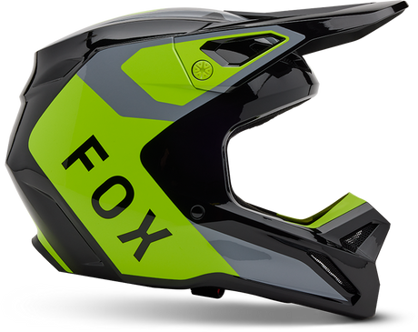 V1 Lean Helmet - Grey/Yellow
