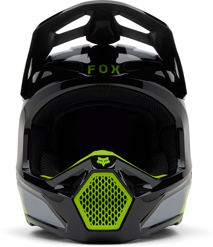 V1 Lean Helmet - Grey/Yellow