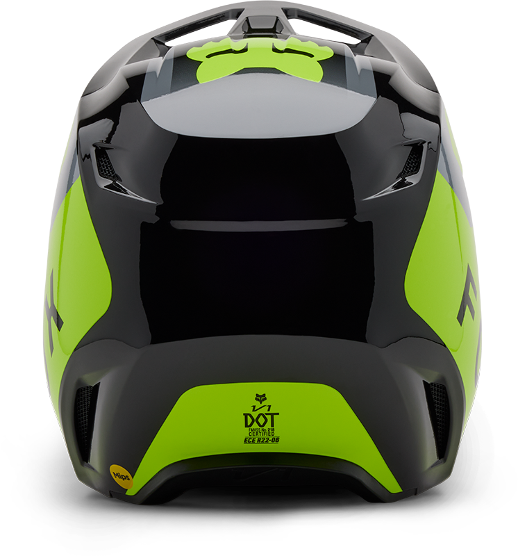 V1 Lean Helmet - Grey/Yellow