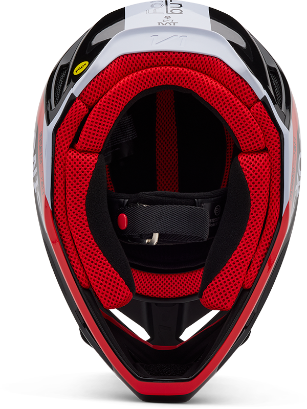 V1 Race Spec Helmet - Fluorescent Red