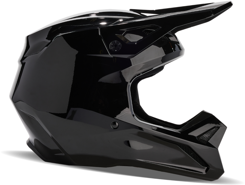 V1 Solid Helmet - Black