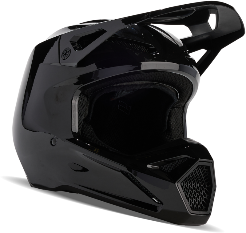 V1 Solid Helmet - Black