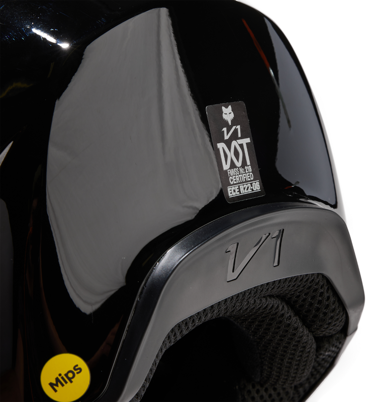 V1 Solid Helmet - Black