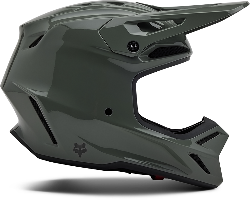 V3 RS Carbon Solid Helmet - Dark Stone