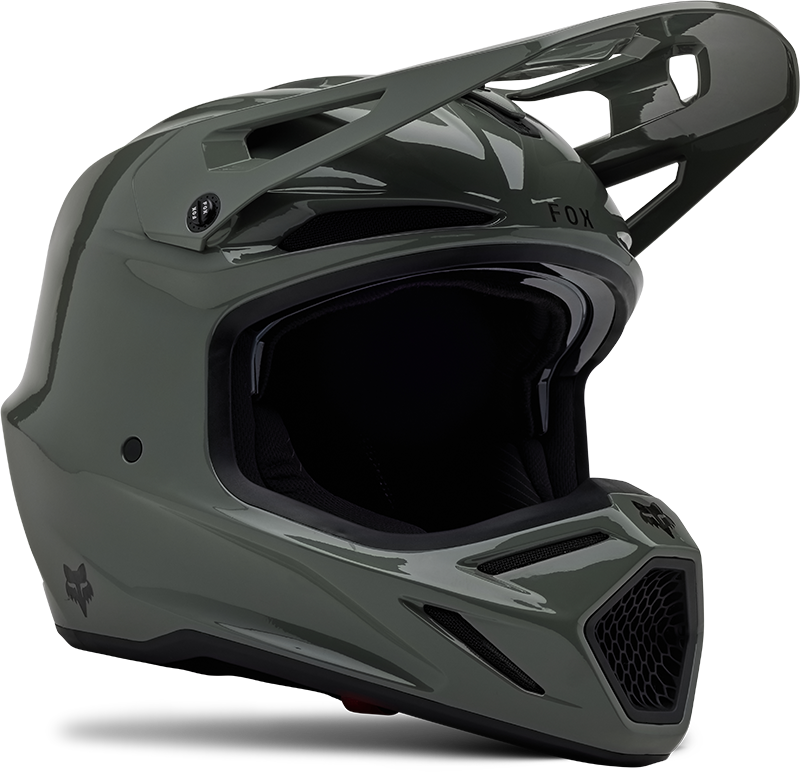 V3 RS Carbon Solid Helmet - Dark Stone