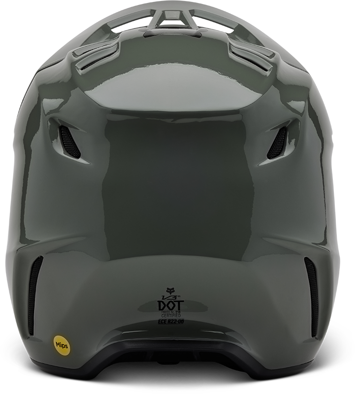 V3 RS Carbon Solid Helmet - Dark Stone