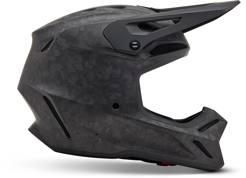 V3 RS Carbon Solid Helmet - Matte Black