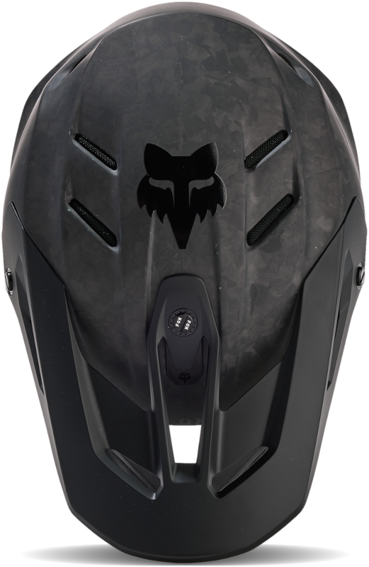 V3 RS Carbon Solid Helmet - Matte Black