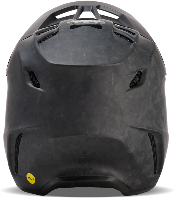 V3 RS Carbon Solid Helmet - Matte Black