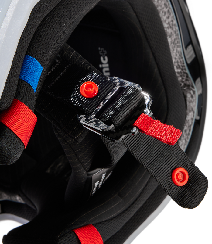 V3 RS Carbon Solid Helmet - White