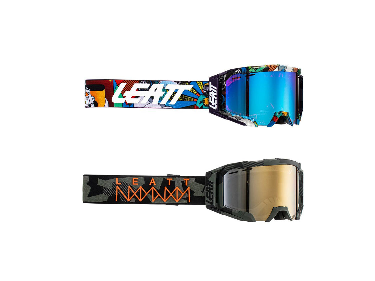 Velocity MTB 5.0 Iriz Goggle Woody - Iriz Blue