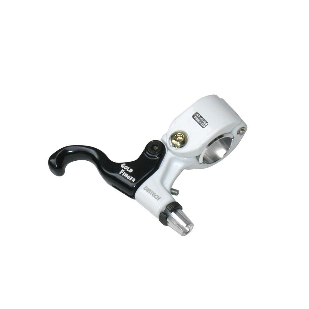 Gold Finger Dia-Tech Fixie/BMX Bremshebel - 22.2/25.4 mm - weiß