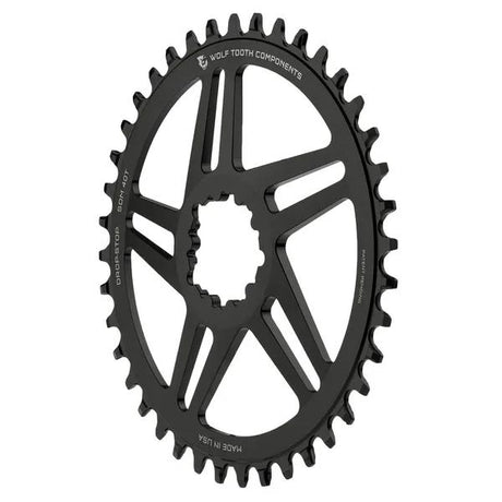 SRAM 3-bolt Direct Mount chainring, Standard 47mm/Offset 6mm, Drop-Stop B - black