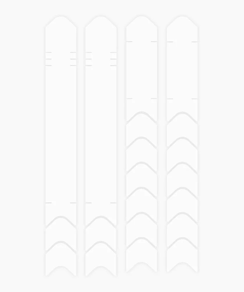 Rahmen- und Kettenstrebenschutz - Clear Matt